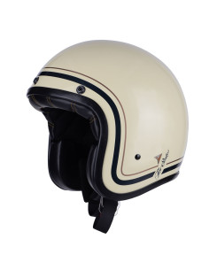 Casco de moto By City Two Strokes con una calota muy reducida fabricada en fibra de vidrio 2