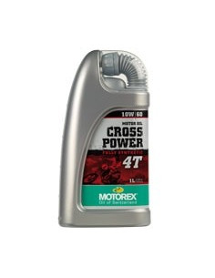 MOTOREX CROSS POWER 10W60 4T 1 LITER OIL