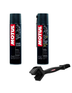 MOTUL FACTORY LINE CHAIN CLEANER PACK (C4+C1+PENNELLO)