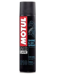 ABRILLANTADOR PLASTICO E10 SPRAY SHINE & GO 400ML