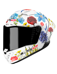 LS2 FF805 CASCO THUNDER CARBON GP AERO SPOILER FLOWERS (22.06)