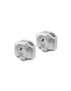HANDLE SW-MOTECH BAR MITTELSTÜCK 28 MM SILBER