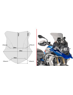CUPULA GIVI BMW R 1200 / 1250 GS (2013-2018/2019)