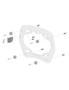 KIT ADAPTADOR SW-MOTECH SUPORT LATERAL PRO