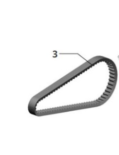 WOTTAN STORM 125 CINGHIA DI TRASMISSIONE