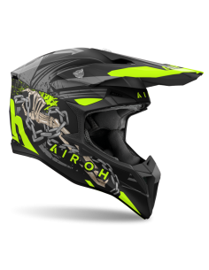 CASCO AIROH WRAAAP DARKNESS 2