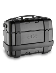 KIT 2 VALIGIE 46 LITRI GIVI TREKKER ALLUMINIO NERO