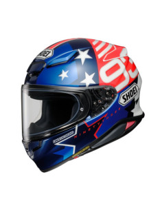 CASCO SHOEI NXR 2 MARQUEZ AMERICAN SPIRIT