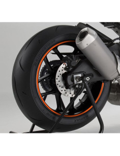 ADESIVO BORDO CERCHIO CON APPLICATORE ARANCIONE 6 METRI