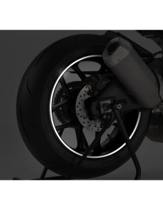 ADESIVO BORDO CERCHIO CON APPLICATORE BIANCO 6 METRI