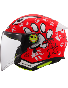 CASCO LS2 OF622 FUNNY II PAWS 2