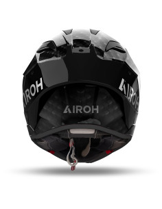 CASCO AIROH GP 800 FIM CARBON SOLIDO 2