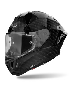 CASCO AIROH GP 800 FIM CARBON SOLIDO