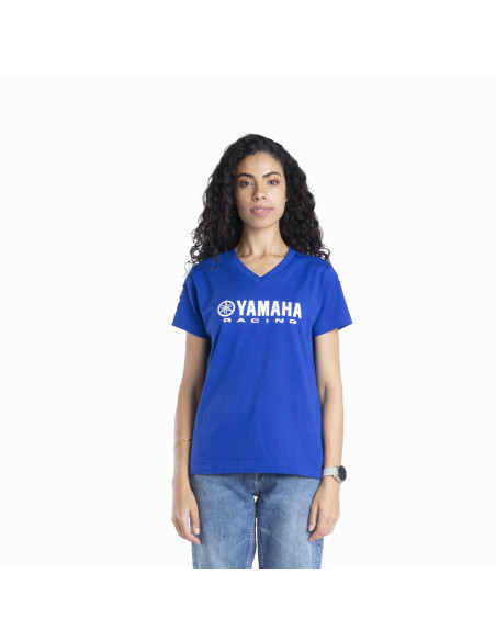 CAMISETA YAMAHA PADDOCK BLUE ESSENTIALS WOMAN CAMISETA YAMAHA PADDOCK BLUE ESSENTIALS WOMAN