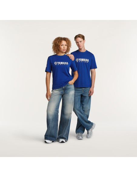 CAMISETA YAMAHA PADDOCK BLUE ESSENTIALS UNISEX CAMISETA YAMAHA PADDOCK BLUE ESSENTIALS UNISEX