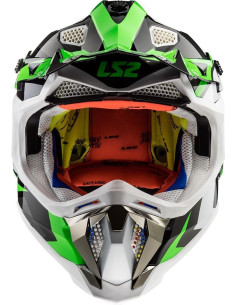 LS2 MX470 SUBVERTER NIMBLE GREEN HELM 2