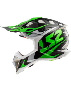 LS2 MX470 SUBVERTER NIMBLE GREEN HELM