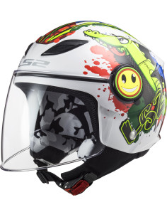 LS2 OF602 LUSTIGER KROKO-HELM